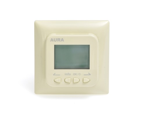 AURA LTC 730 кремовый - программируемый терморегулятор