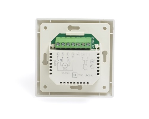 AURA LTC 730 белый - программируемый терморегулятор